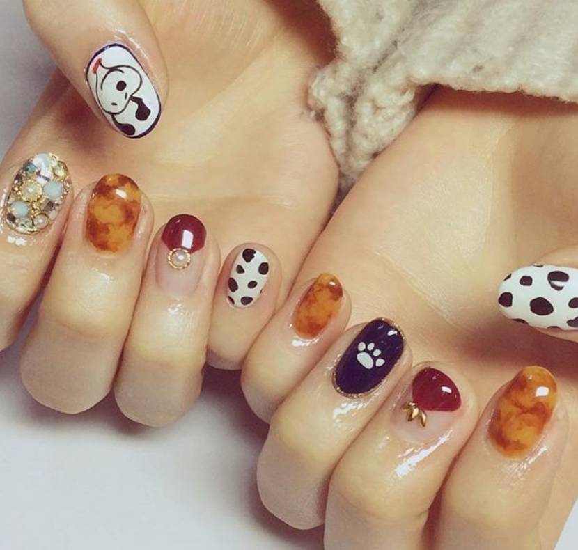 琥珀指彩才是流行啊,皮草FU滚驴子去