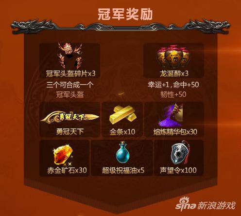 热血传奇战队赛奖励,传奇战队争霸赛奖励