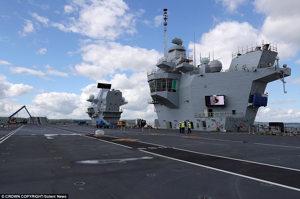 英国皇家方舟航母,英国皇家海军运东舰队