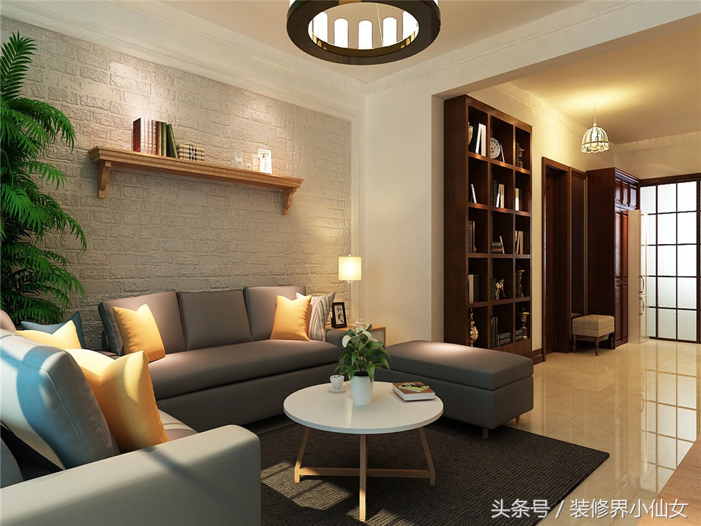 北欧风格撞色搭配效果图,北欧风格和现代轻奢的区别