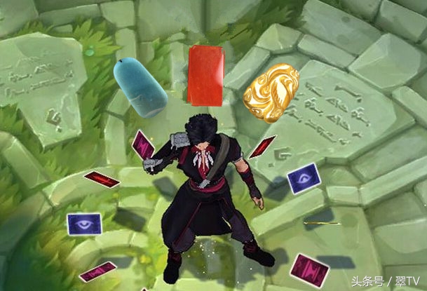 假如把翡翠市场当做英雄联盟战场，作者脑洞简直太大了！