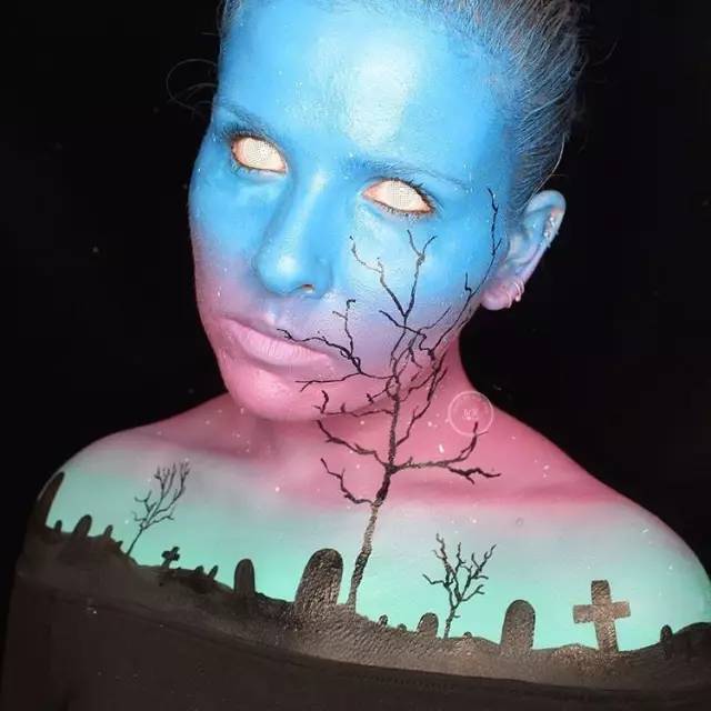 梦幻的彩妆,细腻优雅彩妆