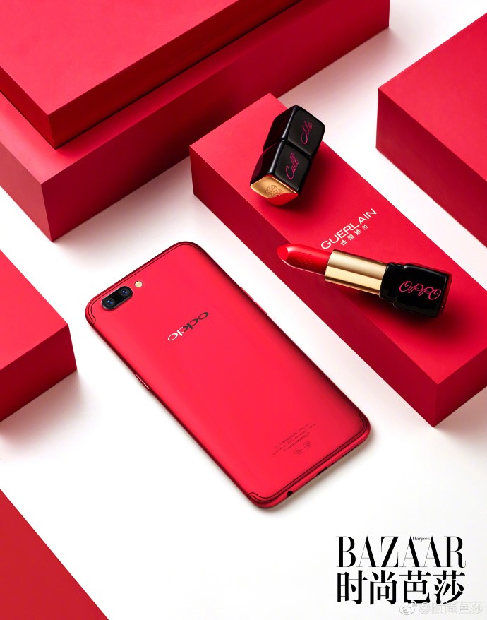 科技与时尚相结合,oppo手机和娇兰合作