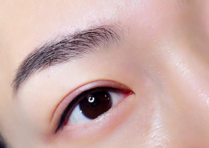 绣眉的后期效果图,绣眉后期成什么样