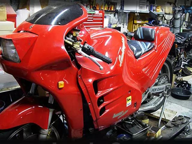 兰博基尼当年造的摩托车,兰博基尼