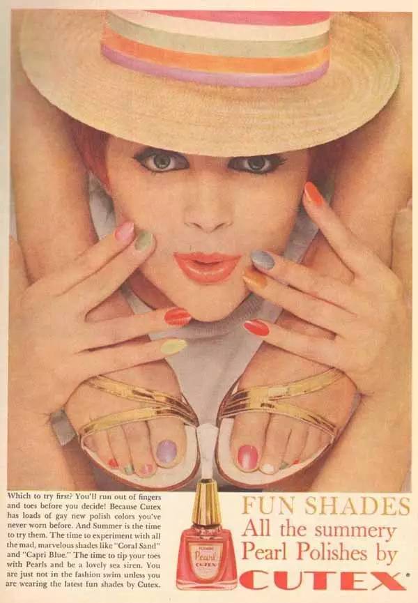 视觉｜在那个没有Photoshop的年代，这些时髦美妆画报靠什么惊艳时光？