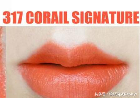 烈焰红唇口红试色,口红烈焰红唇