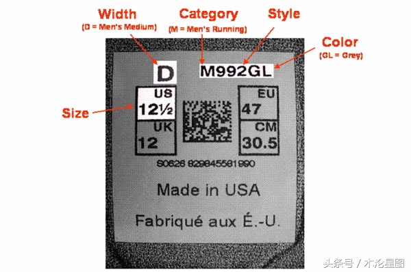 nb鞋分类及含义,nb系列鞋型号的详细介绍