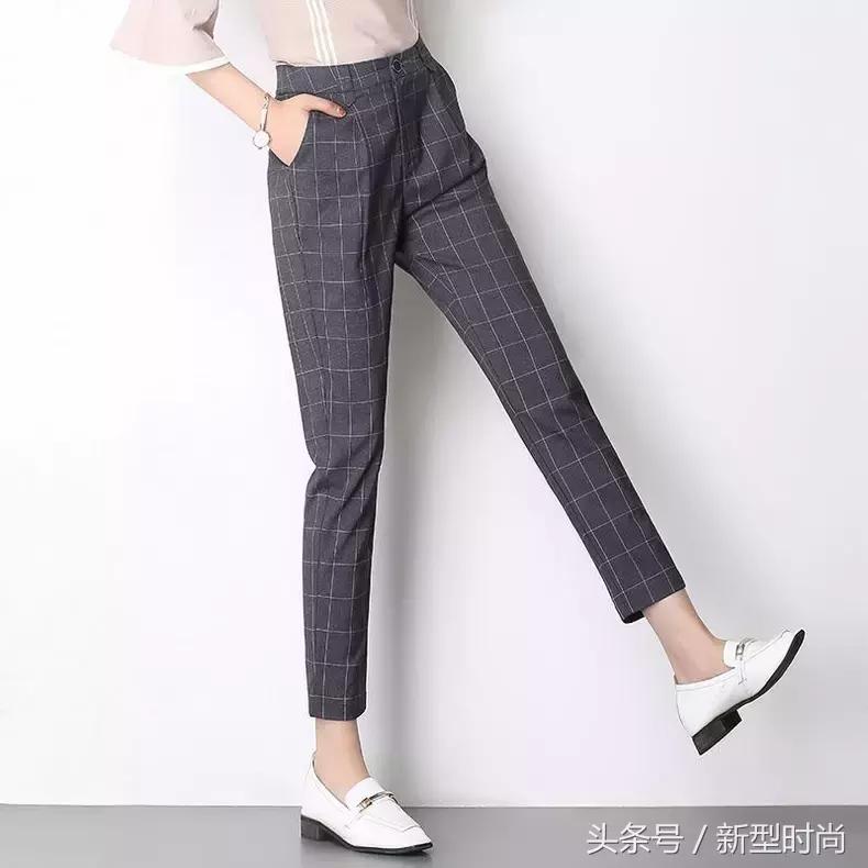 百搭气质垂感休闲裤,高级感显瘦百搭休闲裤