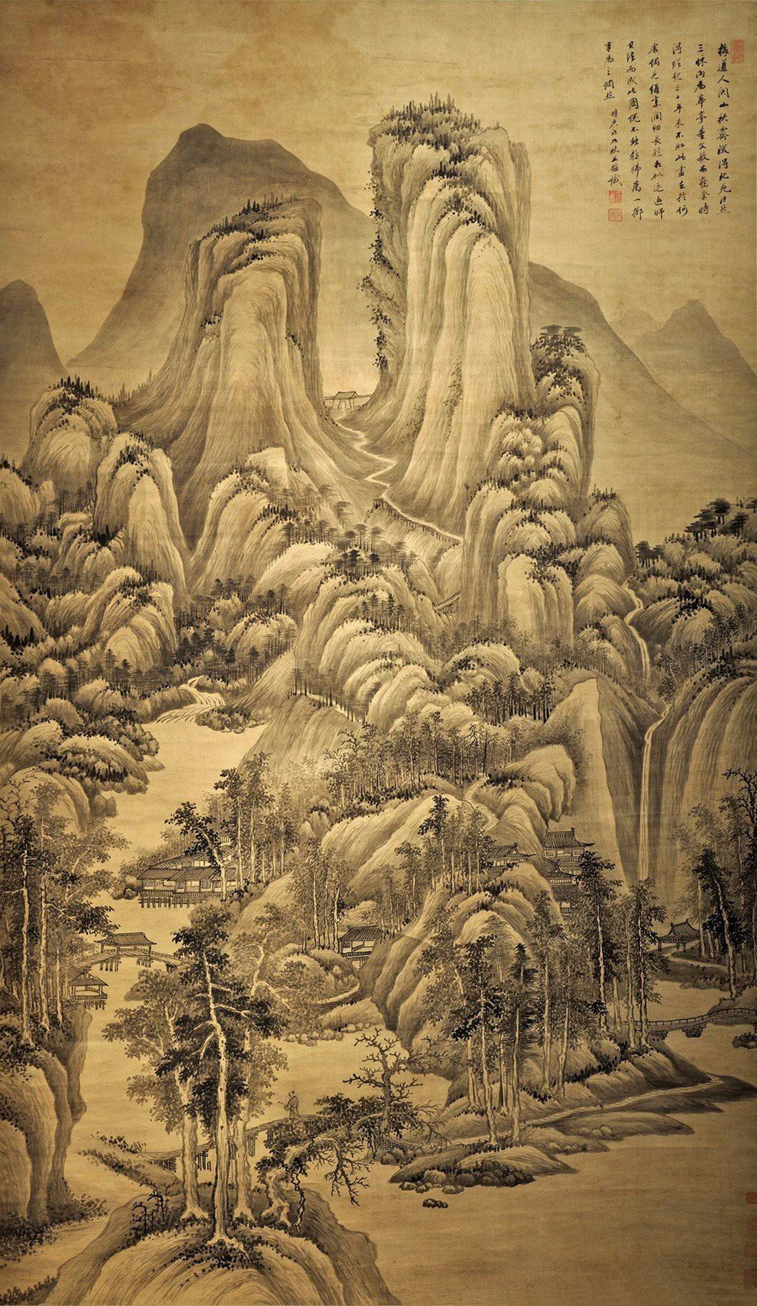 中国画的流派与风格,中国画流派简介