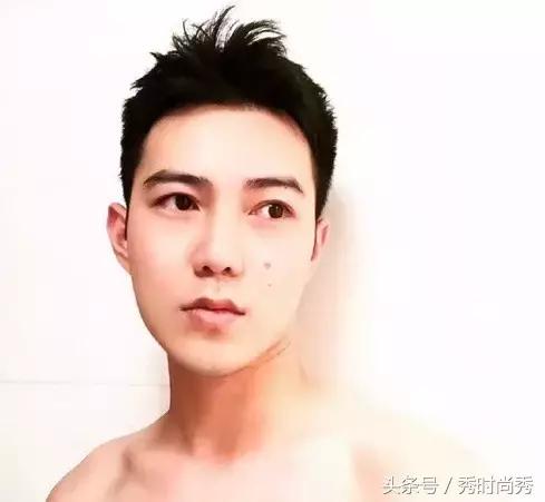 尖下巴男生适合什么短发,尖下巴的男生适合什么发型设计