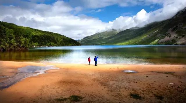川西康定木格措,四川川西康定风景
