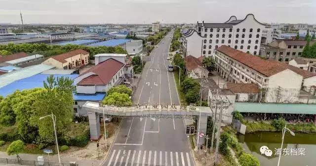 航拍老川沙,川沙15年的变化