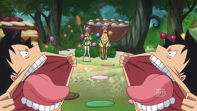 海贼王蛋糕岛路飞vs大妈海贼团,海贼王路飞蛋糕岛篇