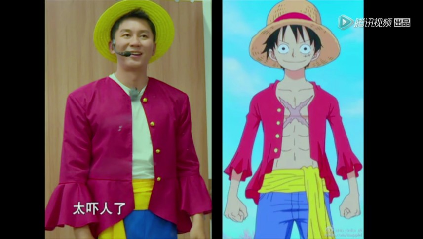 鹿晗cosplay跳舞,鹿晗搞怪做示范