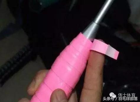 羽毛球杆吸汗带怎么缠,缠羽毛球拍手胶正确方法