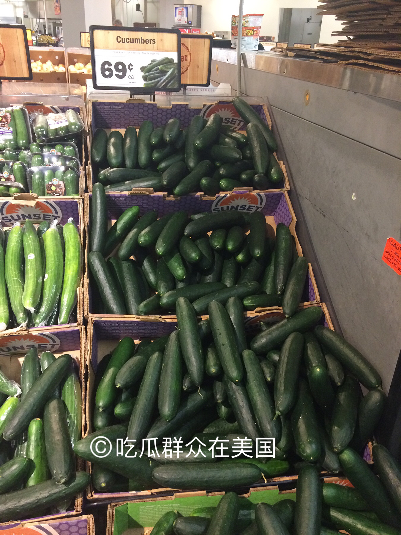 美国华人超市蔬菜价目表,美国超市的蔬菜价格到底有多贵