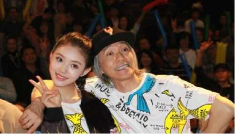 周星驰生日林允对星爷的评价,周星驰为林允庆生尽显老态