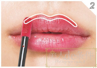 一支口红的妆容,一支口红搞定整个妆容