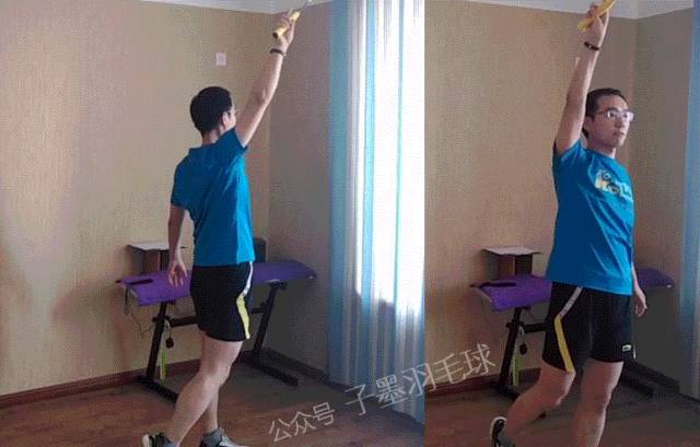 羽毛球后场高远球动作要领,羽毛球后场高远球基本动作