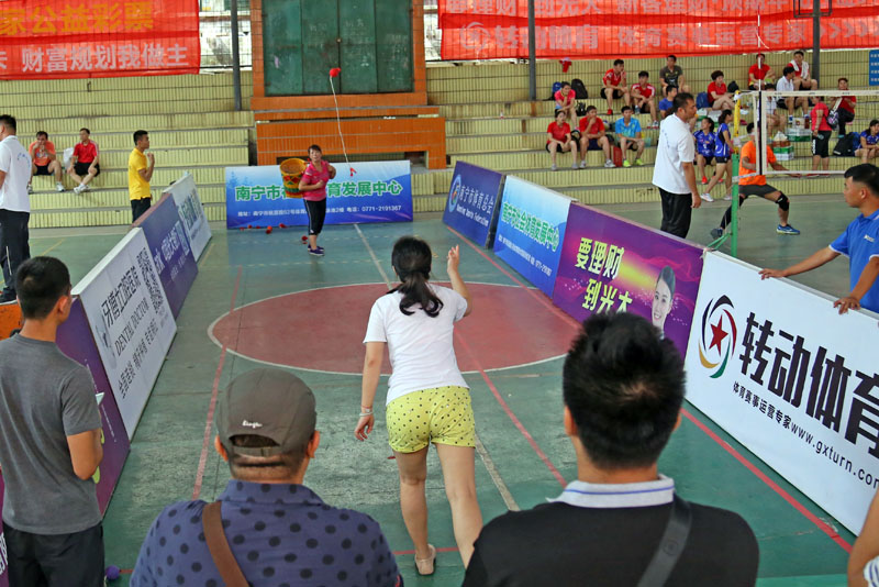 南宁市第十三气排球运动会,南宁气排球社区比赛