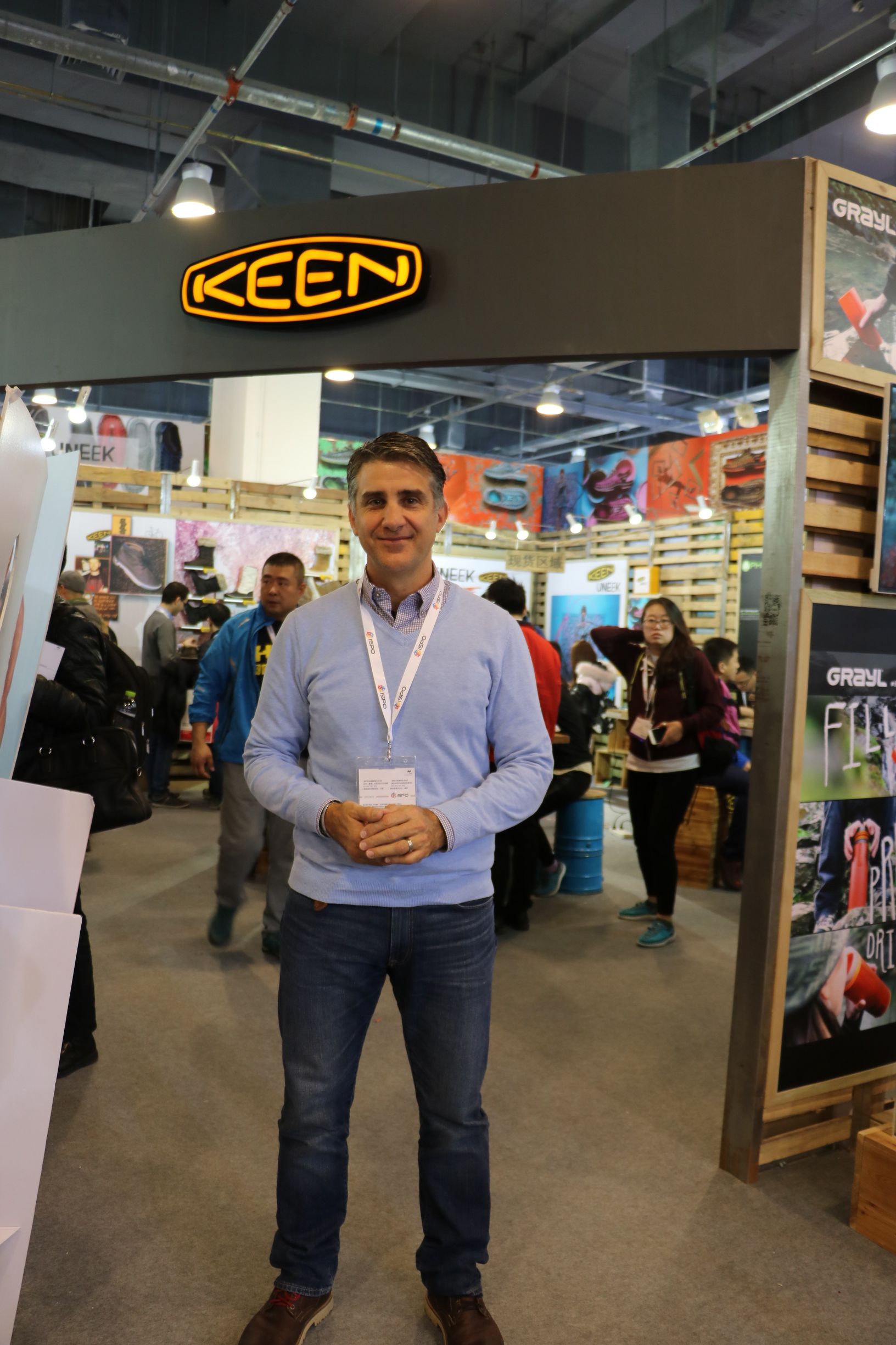 绿野网专访KEEN亚太区总经理TimFelton