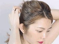 齐肩短发编发发型教程,齐肩中短发编发显脸小发量多