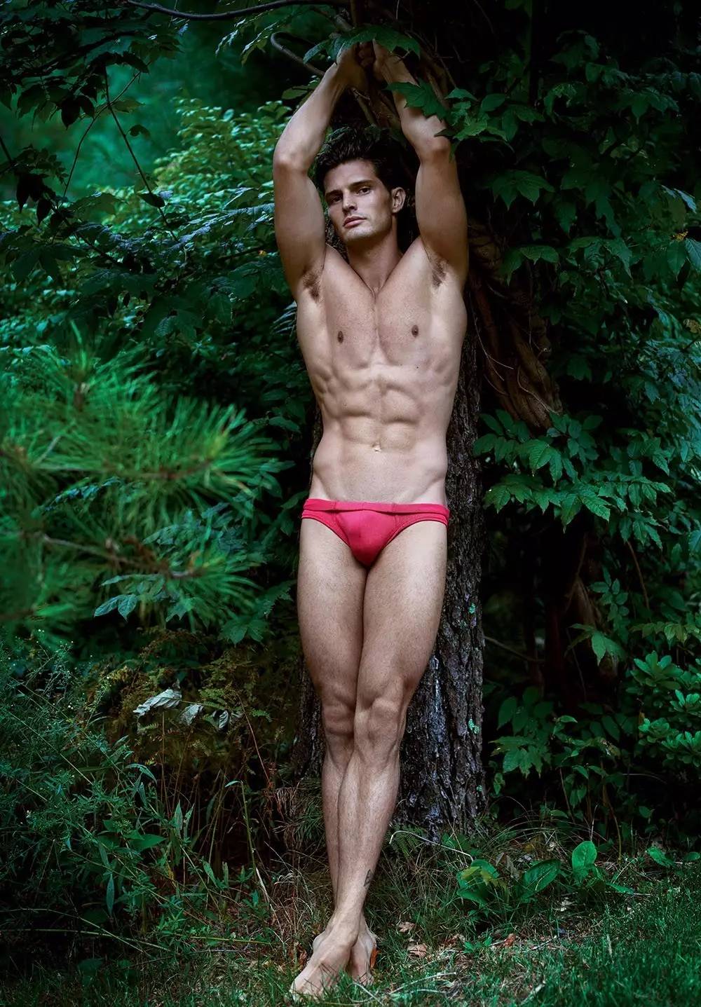 肥胖大码男装潮流,肥胖男模