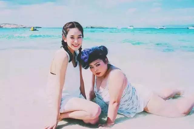 这个大码胖妹不一般论size压倒一片，论审美和才华你也不是对手