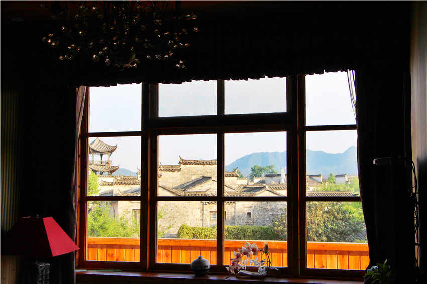 皖南水乡酒,黟县宏村镇月满西楼客栈
