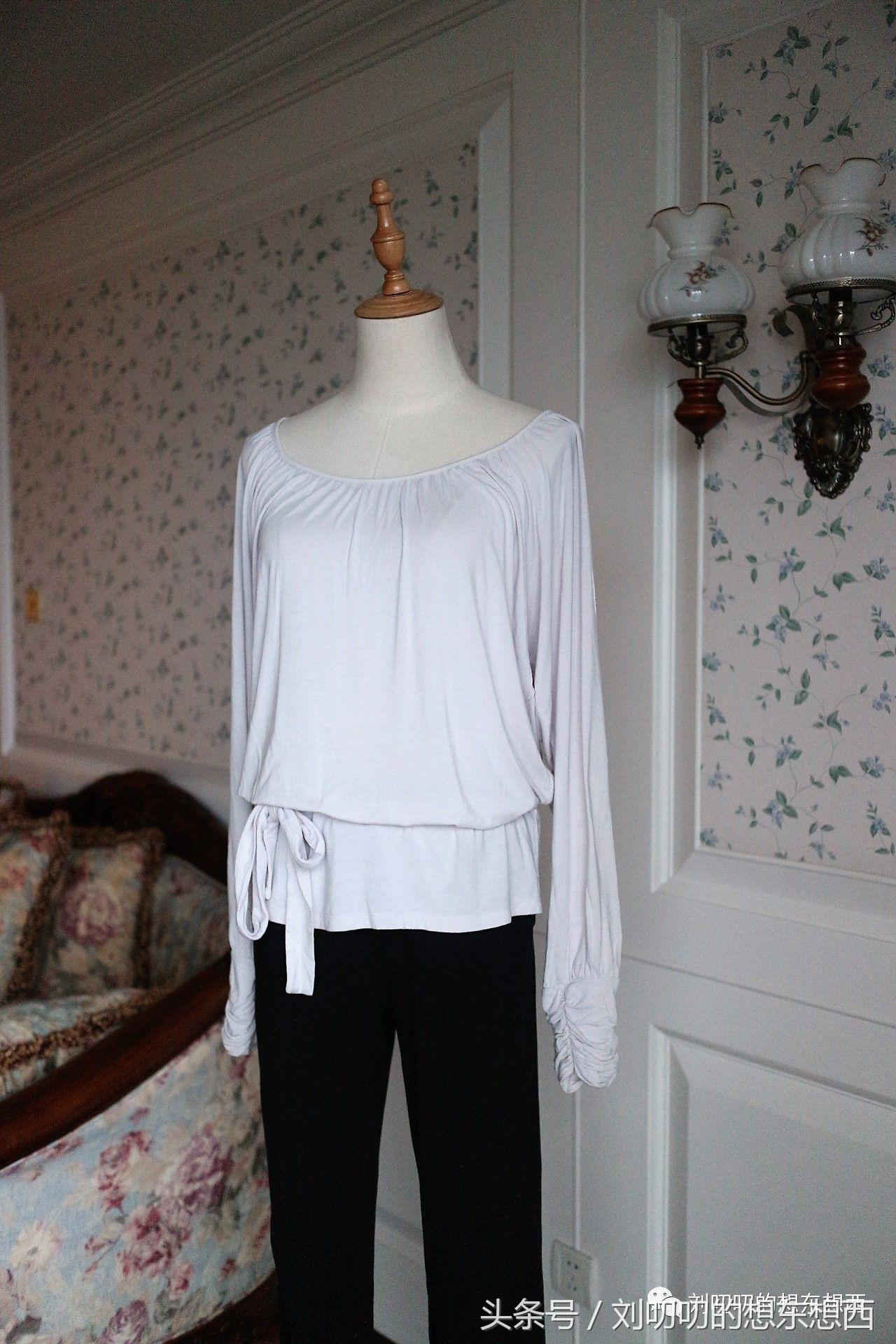 纯色棉t恤,一日一look女装搭配