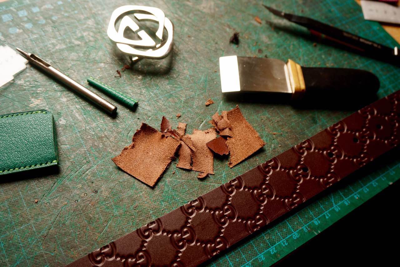 gucci腰带能不能更换,翻新gucci腰带