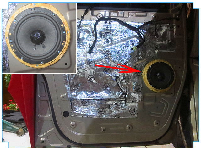 上汽大通g10改音响,大通g10更换喇叭音响