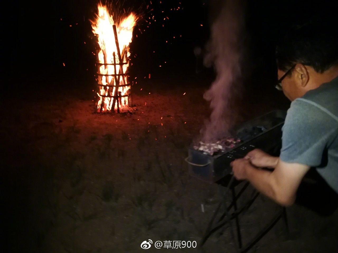 锡林郭勒草原星空,天堂草原锡林郭勒