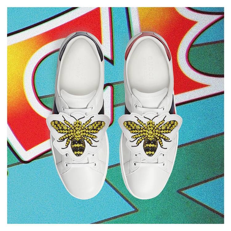 gucci显高小白鞋你爱了吗,gucci今年最流行的小白鞋