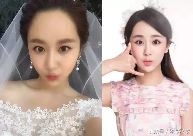 眉毛画粗一点显脸小,眉毛画细点是不是显得眼睛大