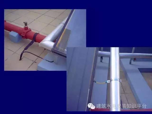 避雷引下线和变配电室,接地引下线敷设要求