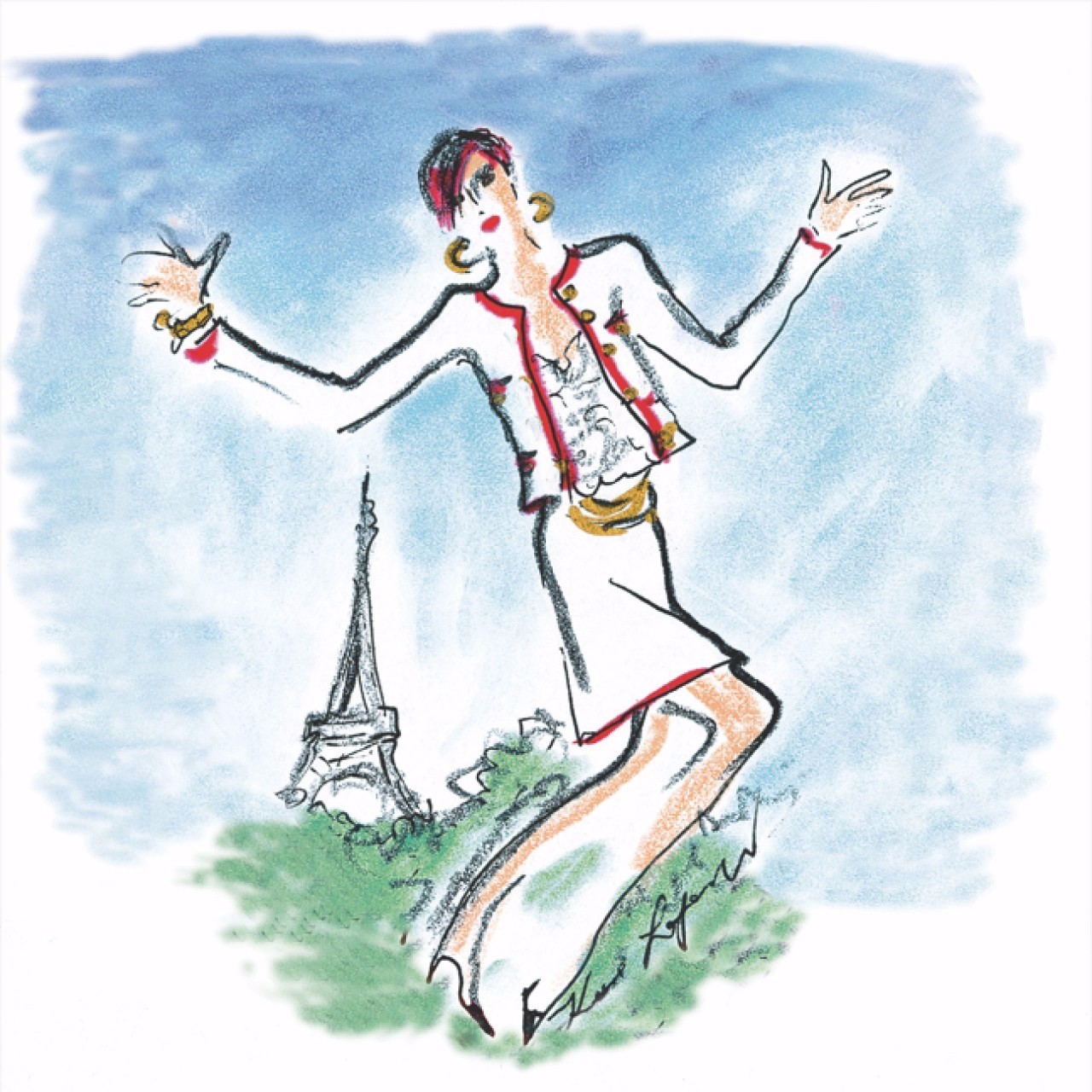 香奈儿巴黎铁塔广告,香奈儿巴黎铁塔