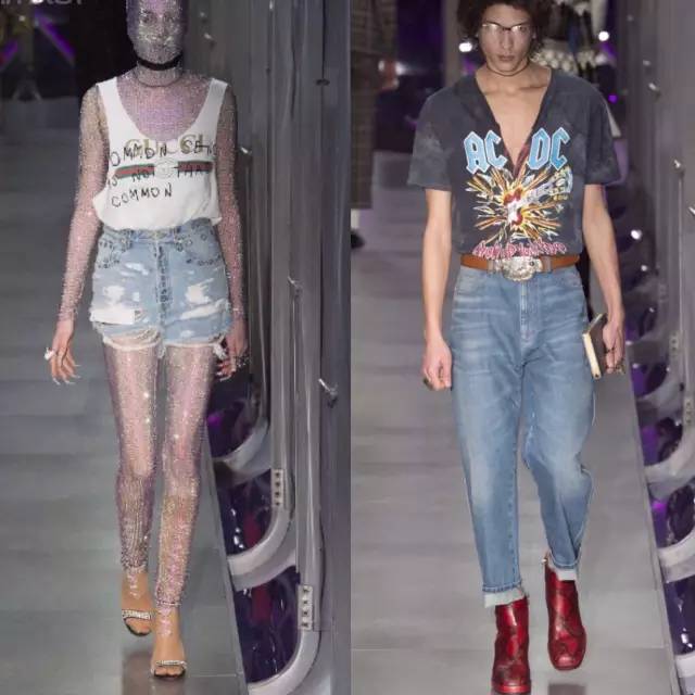 比渔网袜更猎奇的存在，杨幂谢娜领衔“袖套时尚”，前卫还是尴尬？