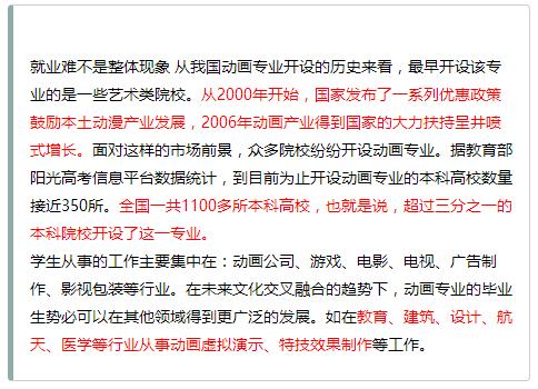 现在艺术类比较热门的是什么专业,艺术类专业哪个最热门