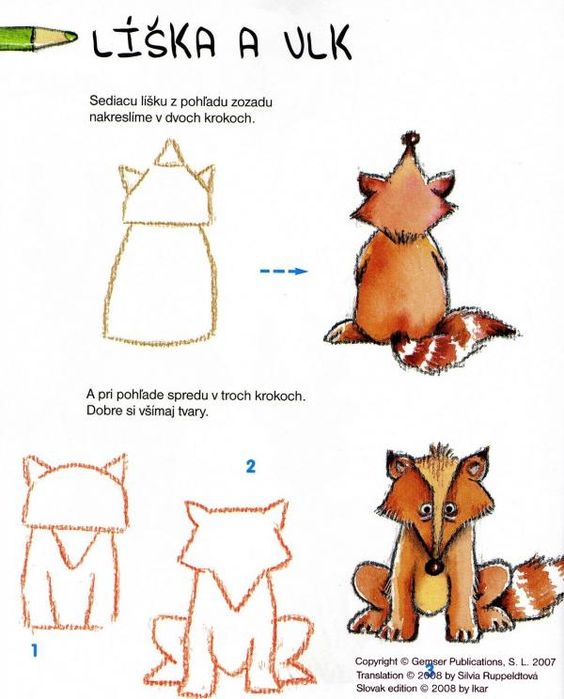 儿童画画教程3-6岁画小动物简笔画,儿童学画画教程简笔画动物