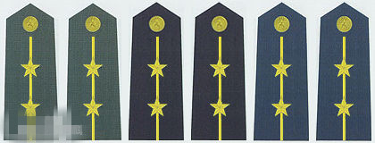 火箭军少校军衔肩章是什么样子,1955年陆军技术少校肩章图片