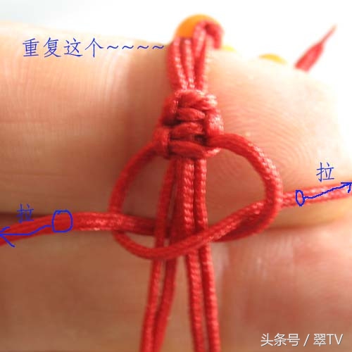 玉勒子绳结教程,打好看绳结的方法