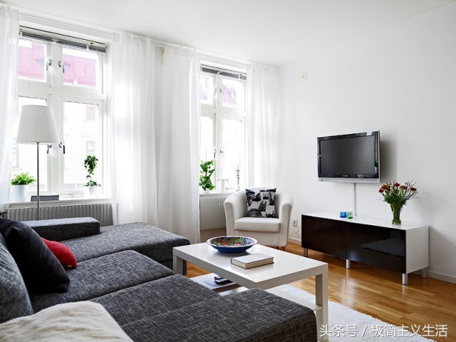 简洁舒适的家装设计,极简主义家居装修图