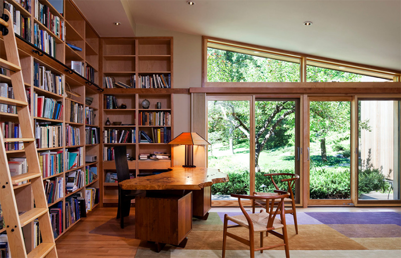 实用家居客厅办公设计,25平米办公家具搭配效果图