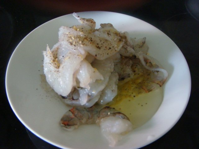 水煮虾球最正宗的做法,芥末水煮虾球