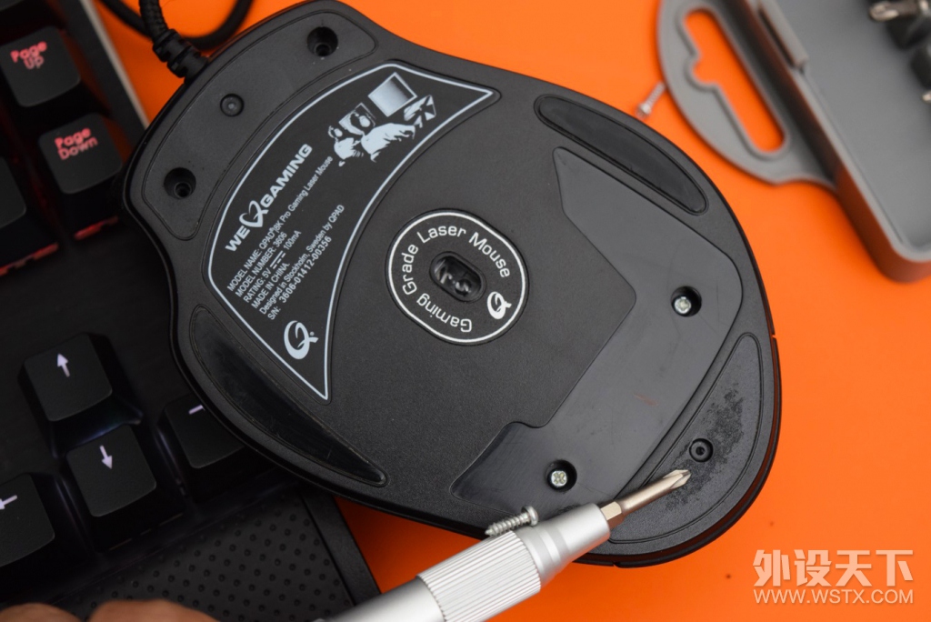 缝缝补补又三年QAPD8K鼠标修复记顺带拆解