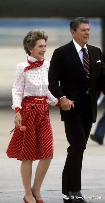 致敬最美红装女神-美国前第一夫人：南希·里根