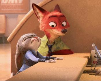 疯狂动物城为白熊戴项圈,疯狂动物城狐狸黄金