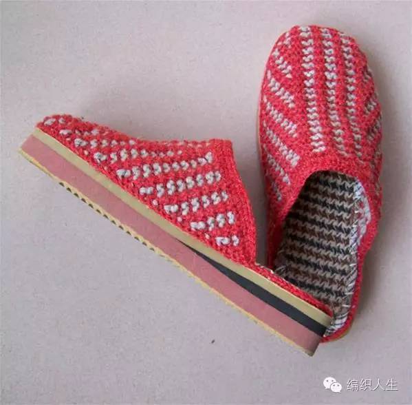 毛线拖鞋的鞋面用棒针怎么起针,毛线棒针拖鞋编织教程全过程